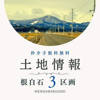 【土地情報】根白石