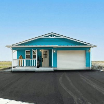 大きなドッグランｘ大きなガレージのある平屋